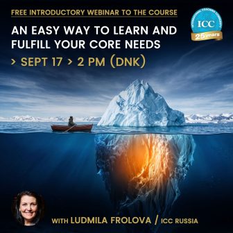 WEBINAR GRATUITO Y CURSO ONLINE: An easy way to learn and fulfill your core needs